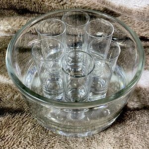 Crate & Barrel Shot Glass Set